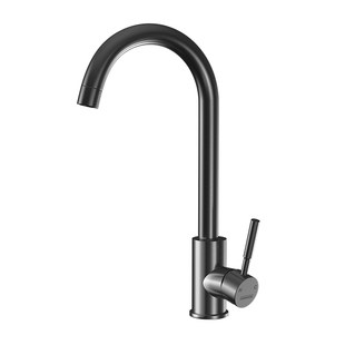 潜水艇厨房水龙头304不锈钢洗菜盆洗碗池可旋转水槽冷热龙头家用