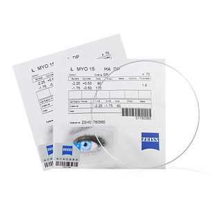 蔡司近视眼镜片定制智能高端亚洲版数码钻立方防蓝光树脂渐进铂金