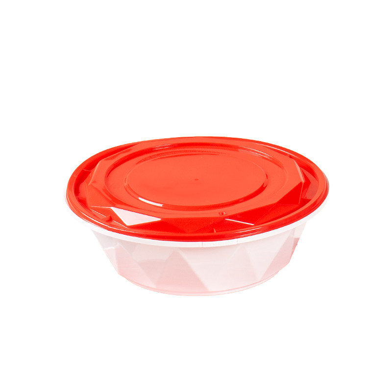 一次性餐盒防盗锁扣快餐盒打包盒