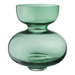 新年礼物GeorgJensen乔治杰生ALFREDO绿色花瓶客厅餐桌插花摆件