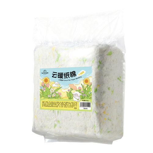 TailTale贴耳云暖纸棉仓鼠垫料金丝熊木屑吸水造景四季通用纸粒