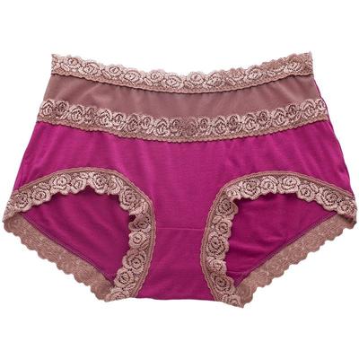 女士高腰内裤拼接网纱柔软好穿