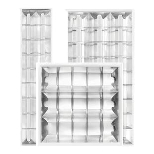 FSL佛山照明LED一体式灯盘led格栅灯盘长方形led格栅灯四方组合