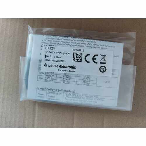 议价Leuze劳易测50140112 ET12/4 光电感测器，