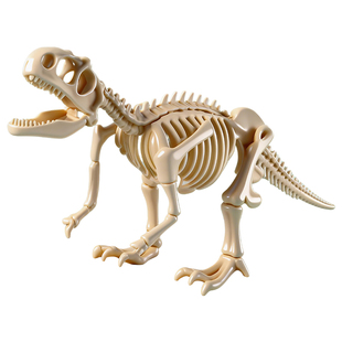 霸王龙恐龙化石考古挖掘玩具二年级男孩儿童手工盲盒骨架拼装骨骼