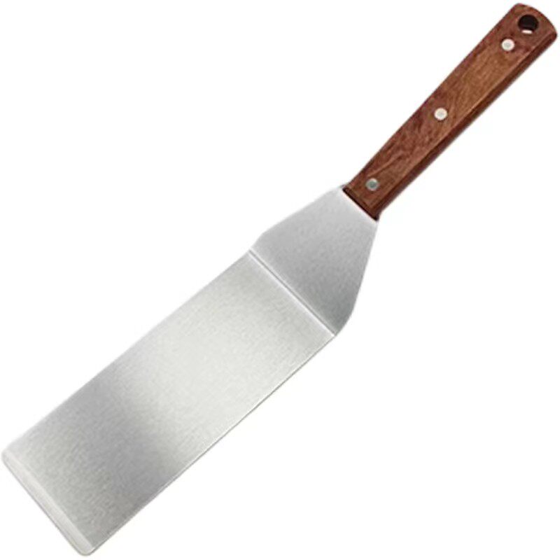 加厚不锈钢料理铲烹调用具铁板烧牛排汉堡铲手抓饼料理工具煎饼铲