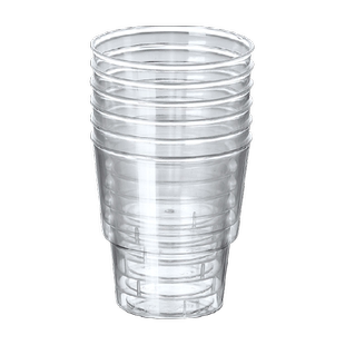 特美居一次性杯航空杯食品接触级加厚太空杯硬质茶水杯饮料杯箱装