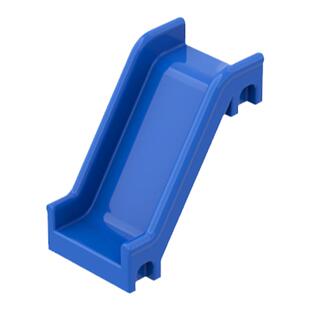 万格儿童DIY大颗粒积木配件溜滑梯高楼梯拼插拼装散件D0084