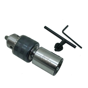 马达改装连杆电机轴连接杆轴套 钻夹头连接套b10b126直孔转换锥套