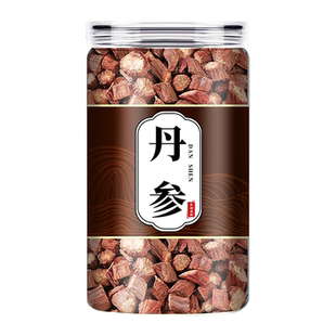 丹参中药材官方旗舰店野生正品和丹参片泡水作用特级舟参单的功效