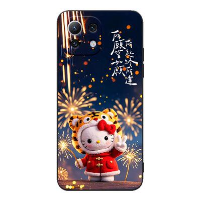 luckrider适用于小米11青春版动漫彩绘手机壳m2101k9c网红情侣系小米11活力青春版高颜值m2101k9r防摔保护套m