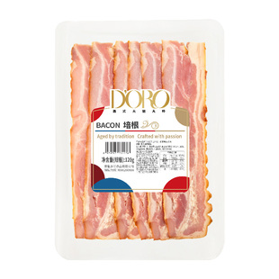 培根法式烟熏培根肉片培根切片五花肉早餐烤肉家用培根三明治专用