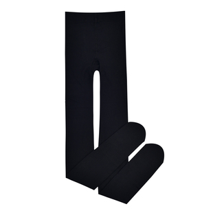 米图超弹天鹅绒哑光日系连裤袜春秋冬中厚黑丝加长打底袜薄绒灰色