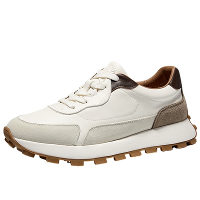 HauttonJeans小白鞋男休闲运动鞋