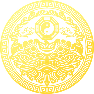 狮咬剑挂件大门对楼梯室外窗户对楼尖角镜子马路化解睚眦摆件贴纸