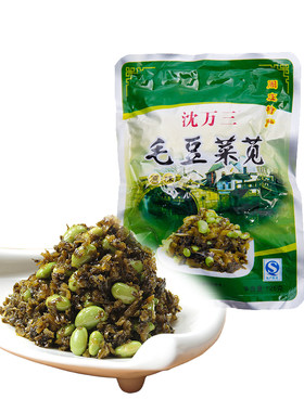 周庄特产毛豆袋装下饭菜