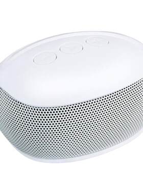 【日本直邮】 ELECOM蓝牙音箱8小时播放 iPhone安卓兼容白LBT-SPP