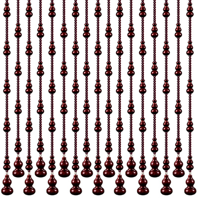 桃木葫芦珠帘水晶门帘客厅卧室