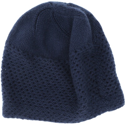 earl休闲风纯山羊绒镂空堆堆帽