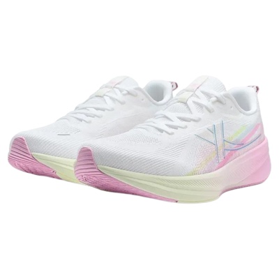 特步騛速6.0|跑鞋女2025秋季新品透气软底缓震跑步鞋975318110004