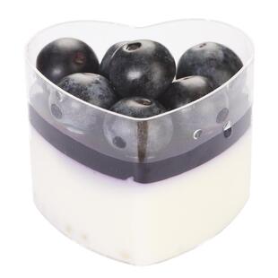 70ML心形慕斯杯果冻杯甜品台食品级一次性杯子加厚创意奶冻布丁杯