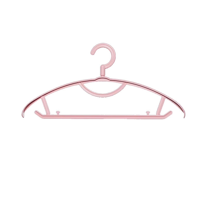 洁丽雅无痕衣架挂衣晾衣服架家用挂钩塑料晒衣撑凉防滑宿舍用学生