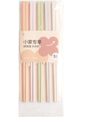 肆月|PPS合金筷子耐高温抗菌筷
