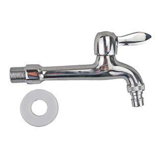 正品4分6分春洪快开三角阀双内外丝直通阀加长洗衣机拖把池水龙头