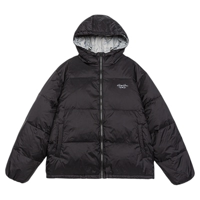 GOGOSOON羽绒服男新款2025冬季外套痞帅连帽保暖90白鸭绒青少年潮