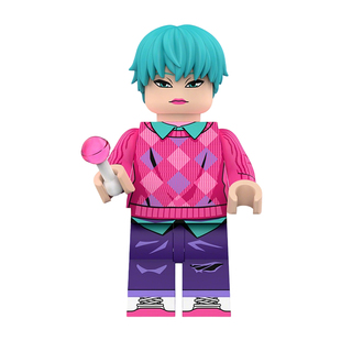 猎魔女团人仔适用于乐高积木国产贝比罗斯曼女孩拼装小人玩具