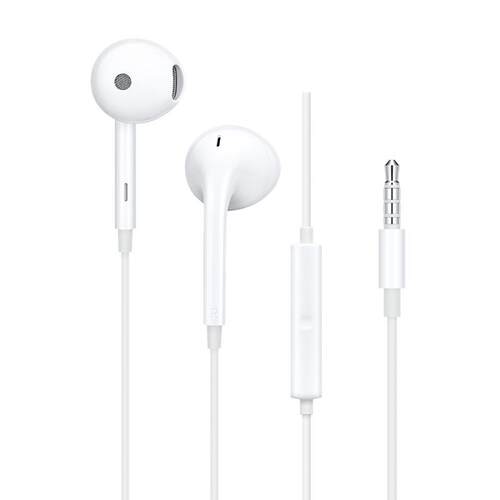 【不适配X8系列】OPPO半入耳式有线耳机MH135白色3.5mm接口
