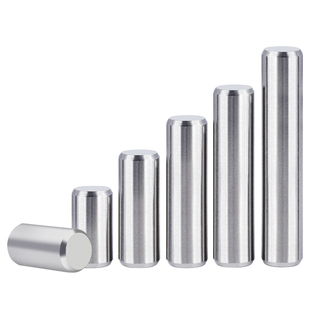 304不锈钢圆柱销GB119定位销实心销钉6mm固定销精密销子大全M1-12