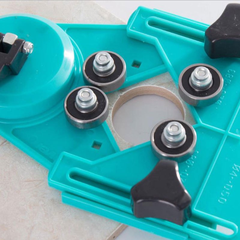 玻璃定位器打孔 瓷砖玻璃大理石打孔固定器钻孔定位器 瓷砖倒角器