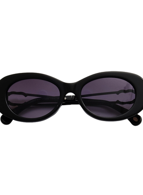 艾米宋 小香风墨镜女25K2026新款猫眼渐进灰太阳镜板材椭圆小脸