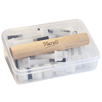 双头粘土亮油专用毛刷