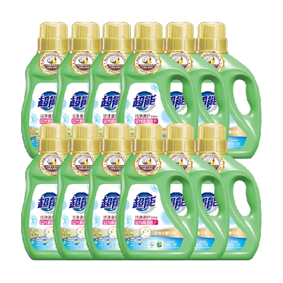 超能洁净柔护洗衣液橙花茉莉香