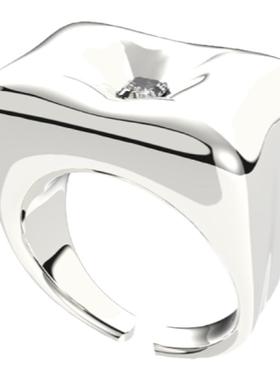 oddly小众高级感中性开口戒指