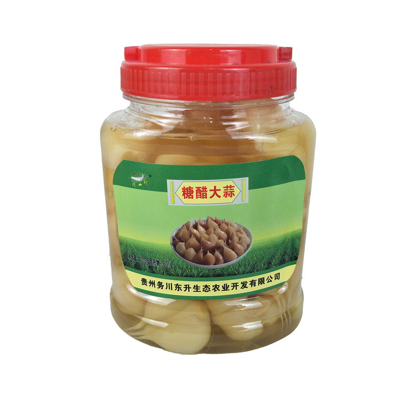 贵州务川特产糖醋大蒜2000g仡山珍甜蒜糖蒜凉菜仡乡味