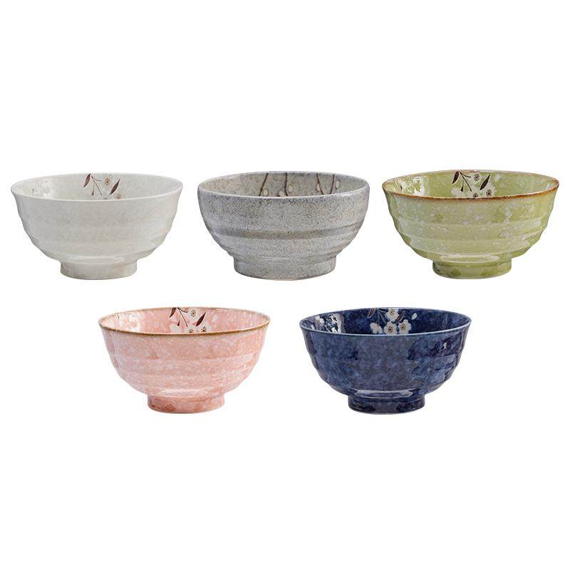 MinoYaki美浓烧 早春陶瓷面碗17CM个人专用精致吃面碗轻奢高颜值