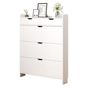 实木入户鞋柜新款2025爆款超薄玄关鞋柜翻斗窄外楼道家用室内门口