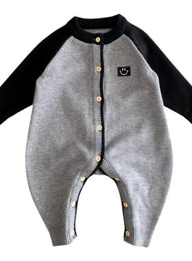 亲子装一家三口秋装韩系新生婴儿衣服秋季母子母女装新款外出毛衣