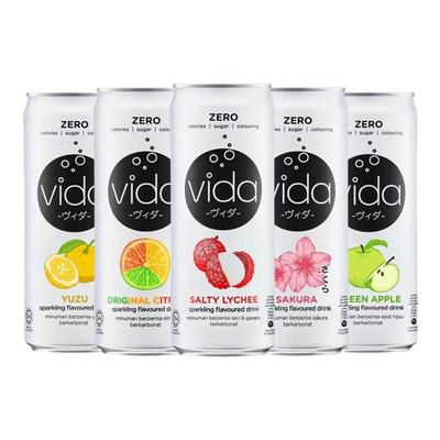 马来西亚唯娜特气泡水0糖0脂0卡