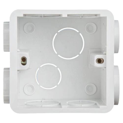 公牛86型底盒暗盒预埋加厚暗装插座明装墙壁电开关盒接线盒暗线盒