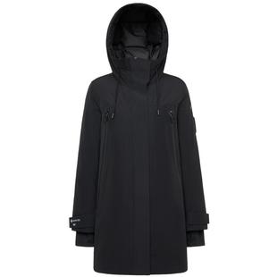 【鹅绒】波司登Gore-tex专业户外防风防泼水运动女长款厚羽绒服