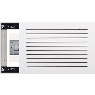 弱电箱遮挡装饰电闸箱电表盒多媒体箱现代简约装饰画推拉款免打孔