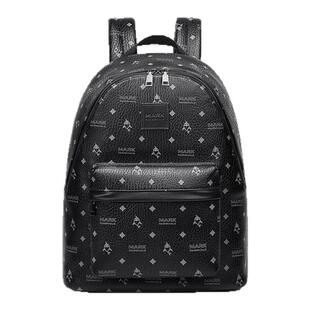 马克华菲双肩包男士2025新款商务大学生男书包男款通勤大容量背包