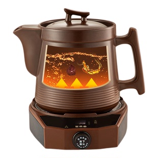 大火力1000W全自动煎药壶分体煮中药壶熬药砂锅煲药罐陶瓷中医壶