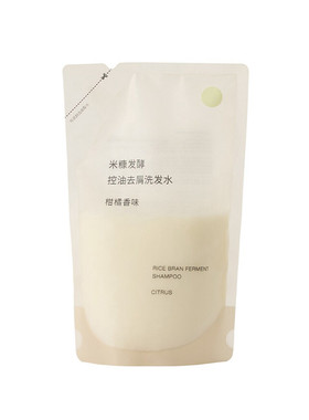 无印良品米糠发酵洗发水去屑控油