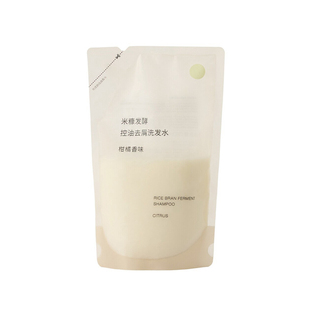代购MUJI无印良品米糠发酵洗发水去屑控油清洁修复护发素沐浴露