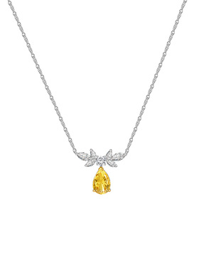 leqiyuan925银银女轻奢项链